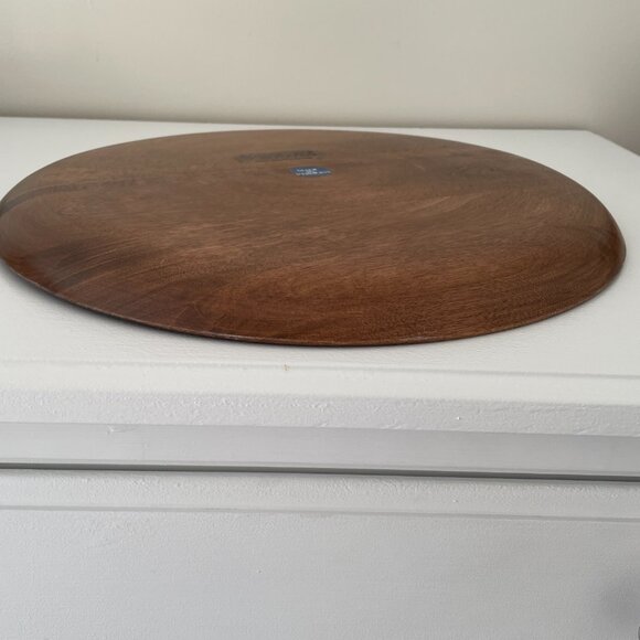 Woodbury's of Shelburne Woodware Natural Wood Platter - Picture 5 of 5